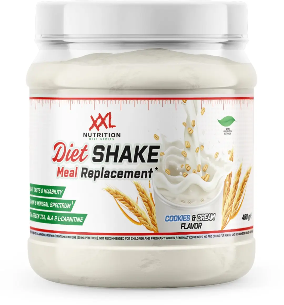 XXL Nutrition Diet Shake Cookies & Cream 480g