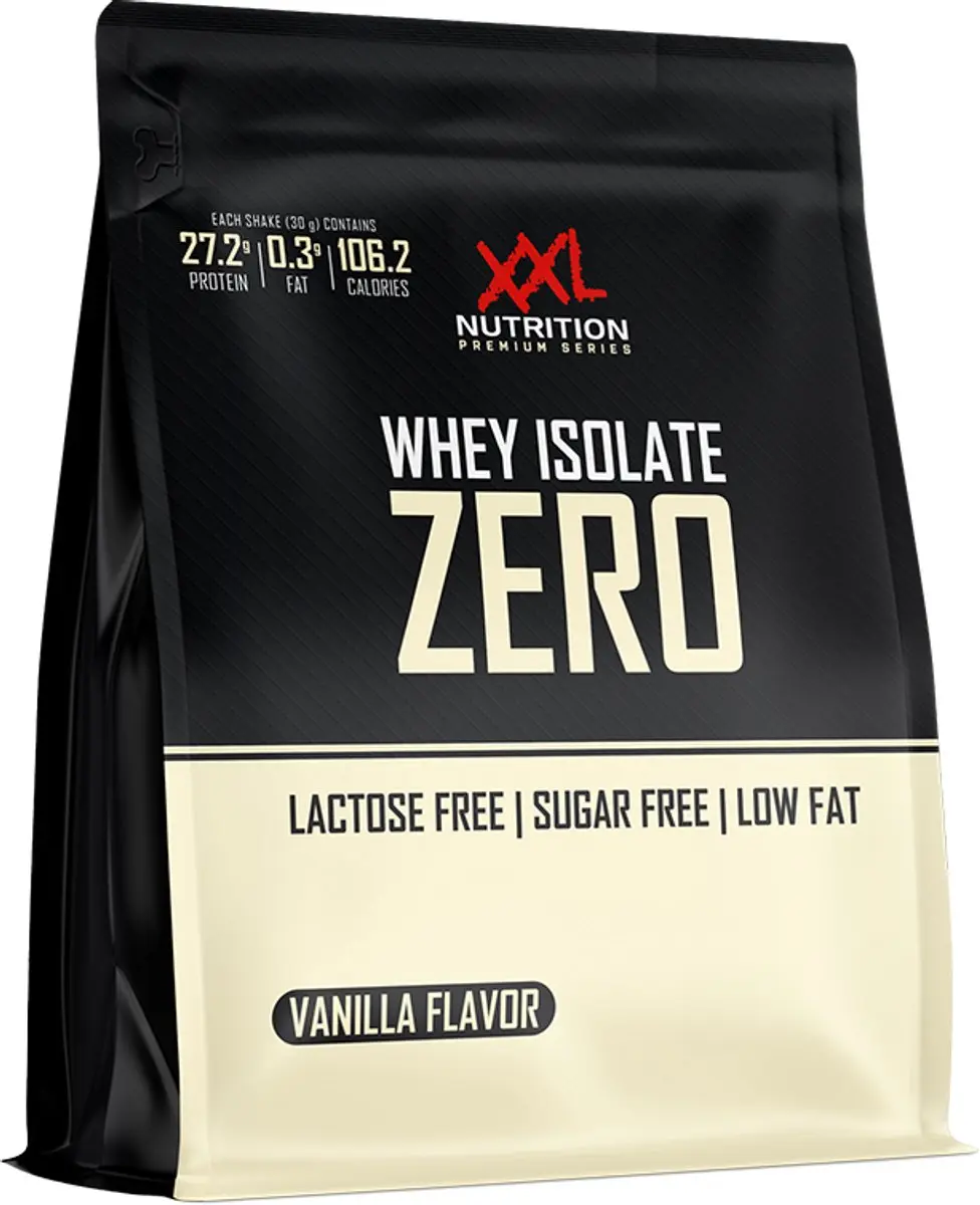 XXL Nutrition Whey Isolate Zero Vanille - 1000g