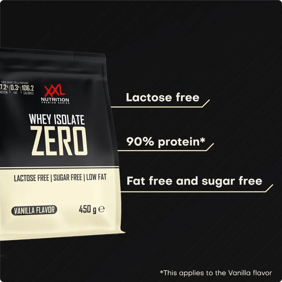 XXL Nutrition Whey Isolate Zero Vanille - 450g
