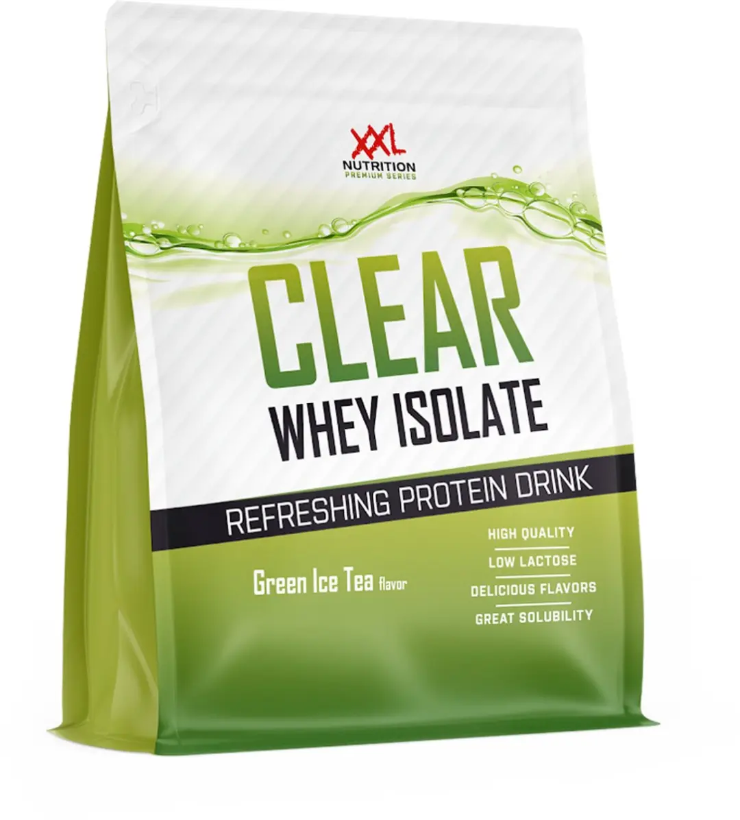 XXL Nutrition Clear Whey Isolate Green Ice Tea Eiwitpoeder 1000g