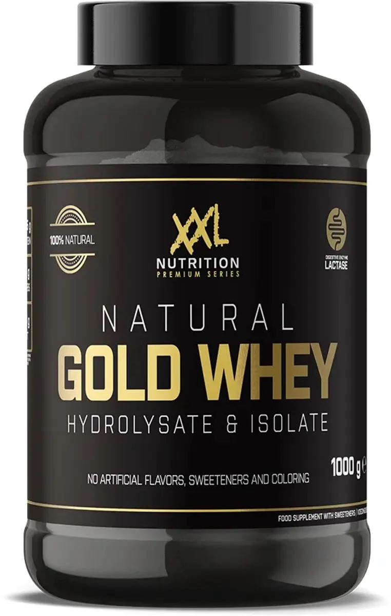 XXL Nutrition Natural Gold Whey Chocolade