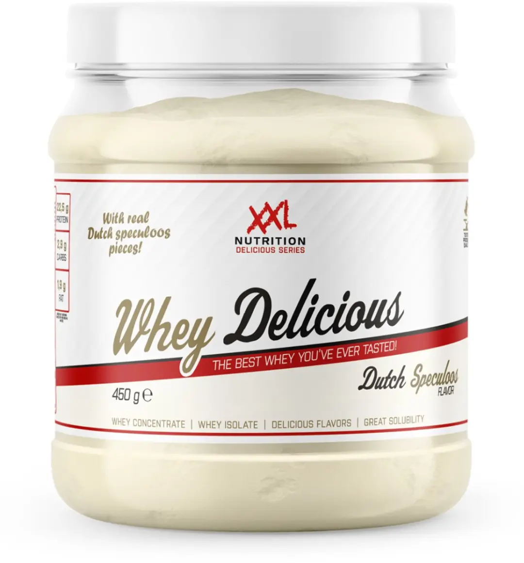 XXL Nutrition Whey Delicious Speculaas Eiwitpoeder 450g