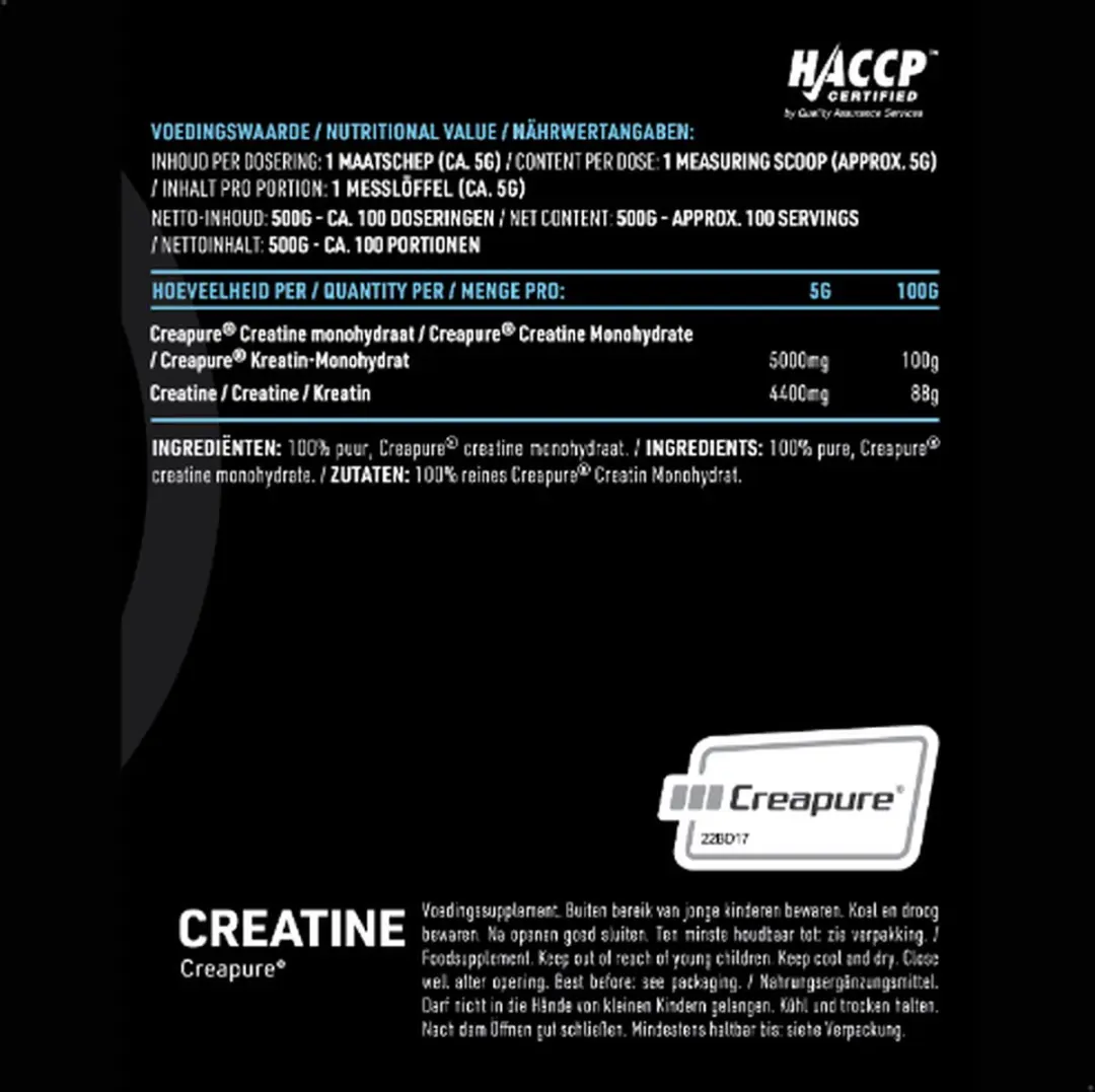 Pure Creatine 500g
