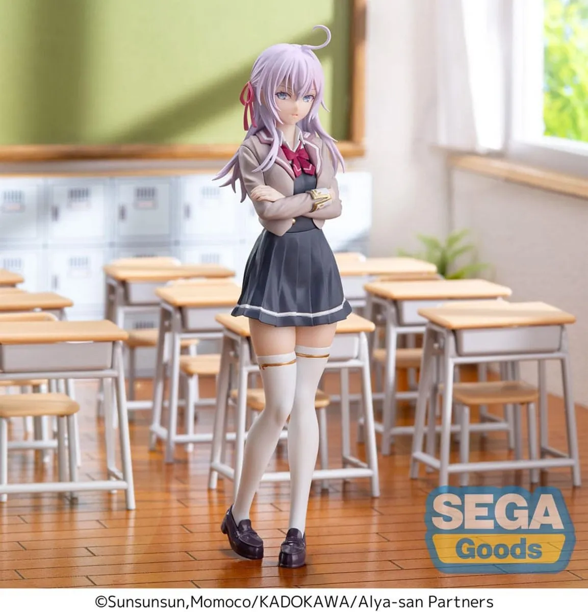 Sega Alya Sometimes Hides Her Feelings Anime Staaf - Meerkleurig