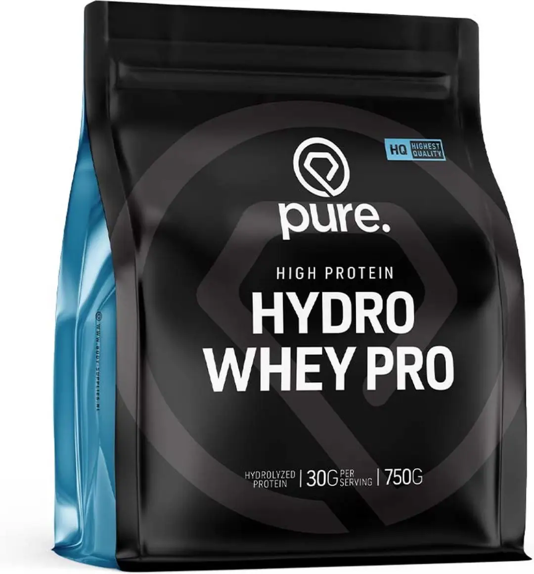 Pure Hydro Whey Pro Eiwitshake 750g - Vanille - Gehydroliseerde eiwitten