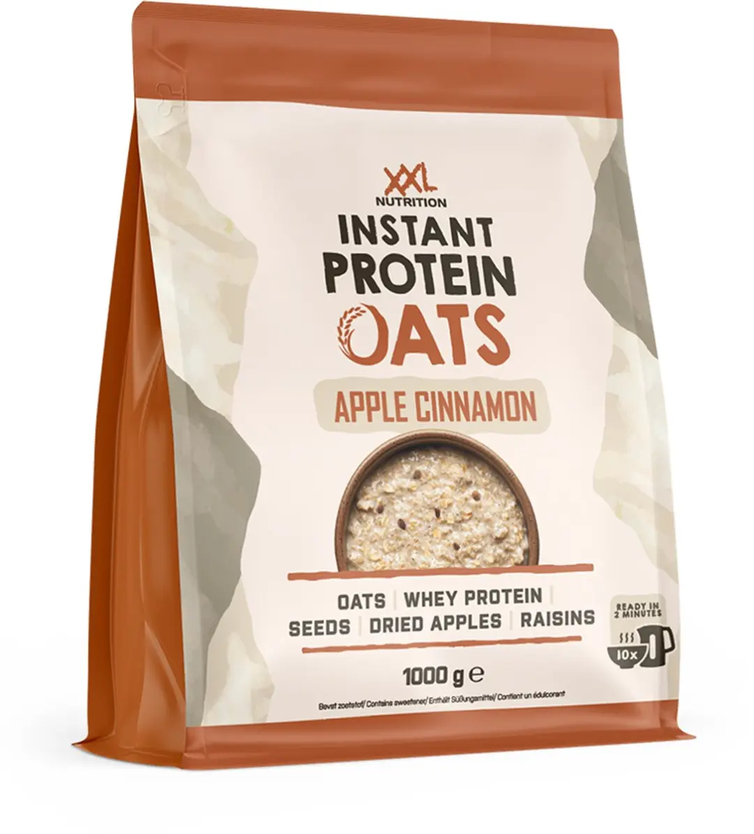 XXL Nutrition Instant Protein Oats Appel Kaneel 1000g
