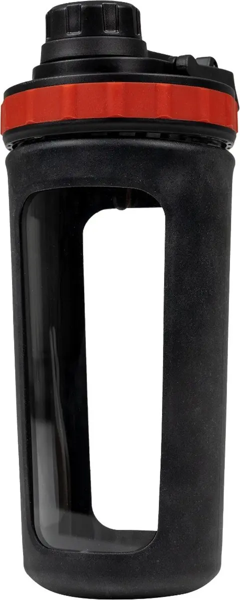 XXL Nutrition Glass Shaker 800ml - Zwart