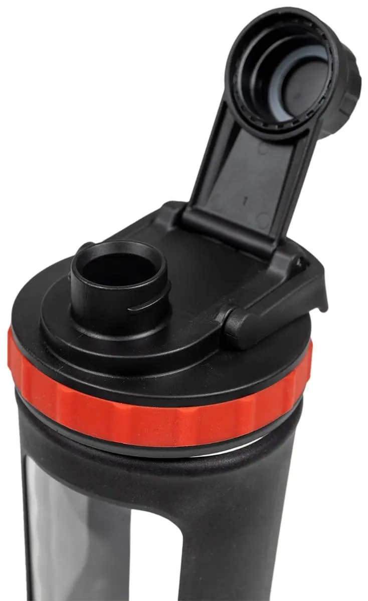 XXL Nutrition Glass Shaker 800ml - Zwart