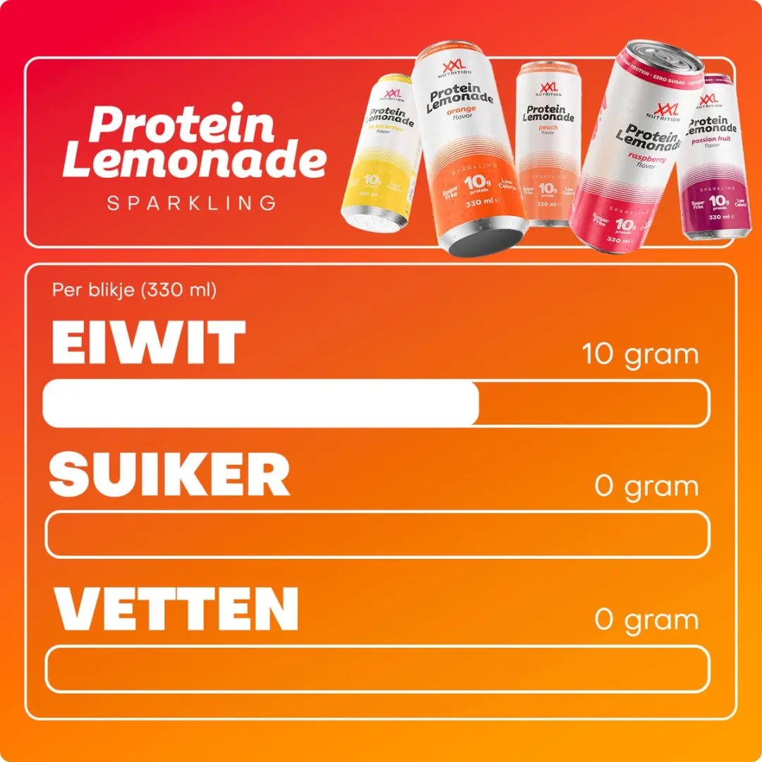 XXL Nutrition Protein Lemonade Orange - 24 Stuks