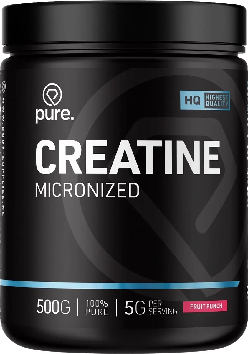 Pure Creatine Monohydraat Fruit Punch 500g