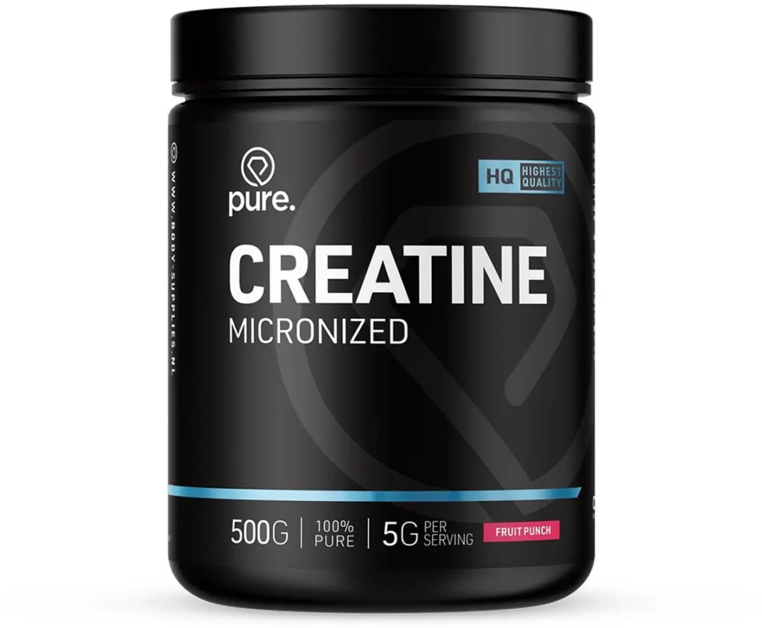 Pure Creatine Monohydraat Fruit Punch 500g - afbeelding 6 van 6