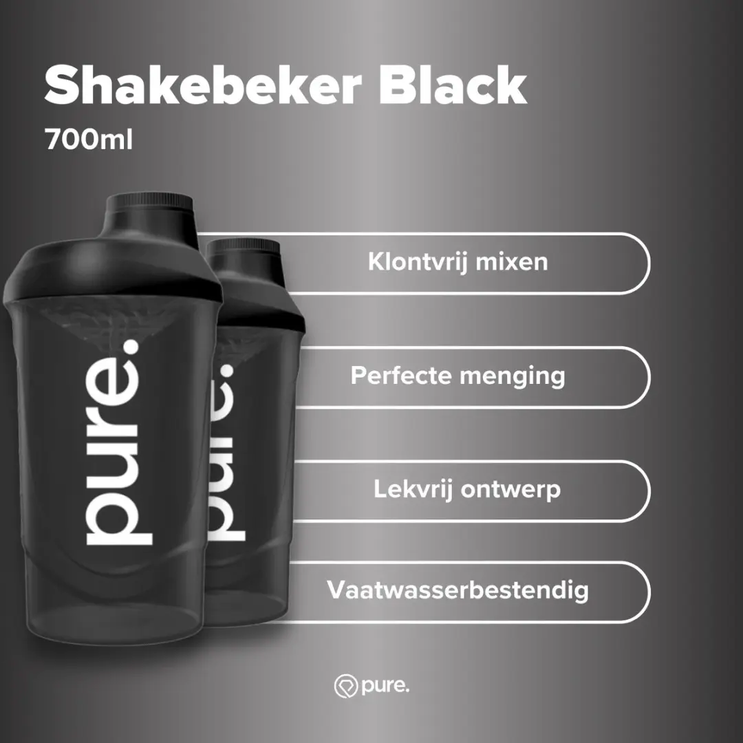 Pure Shakebeker Black - 0.1L