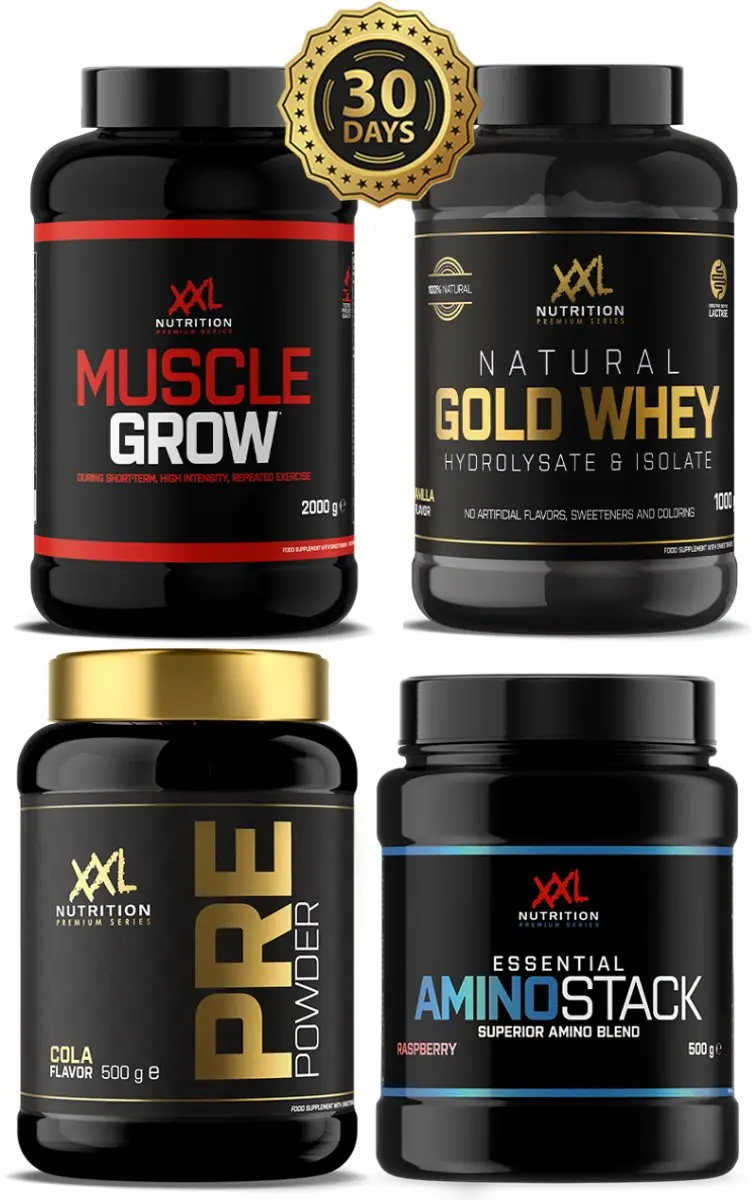 XXL Nutrition Natural Gold Whey Banaan Eiwitpoeder 1000g
