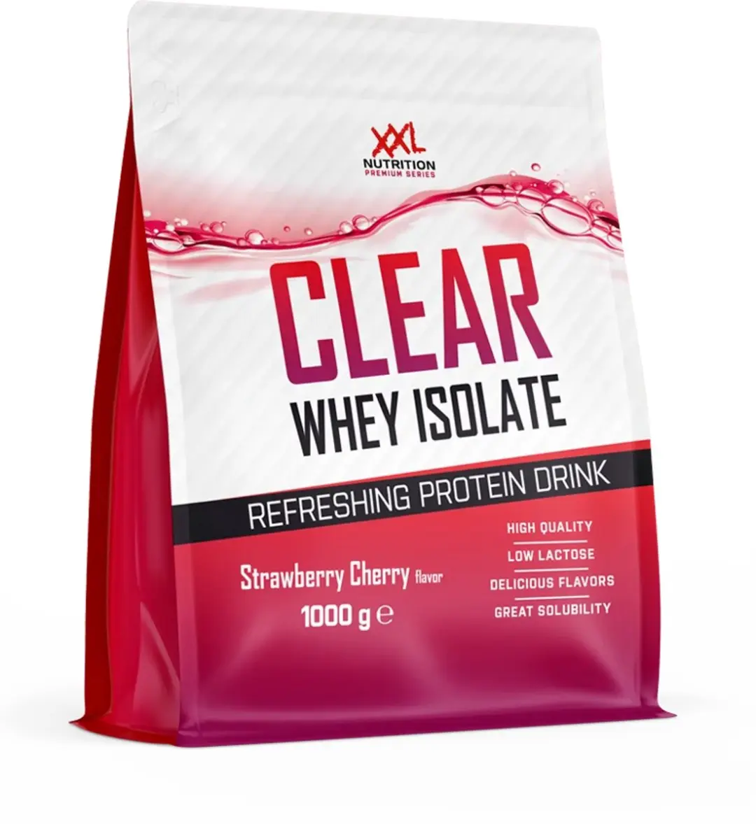 XXL Nutrition Clear Whey Isolate Aardbei-Kers 1000g