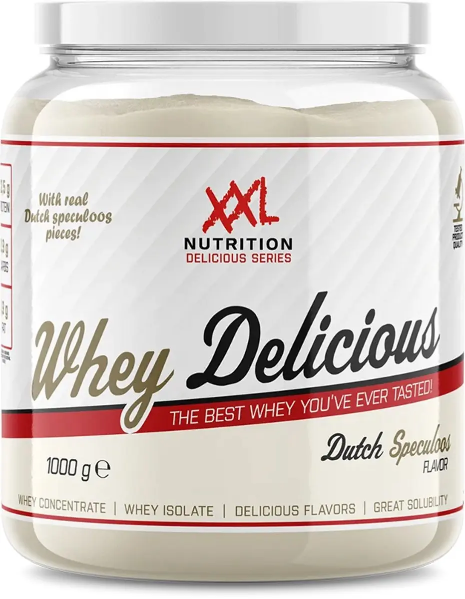XXL Nutrition Whey Delicious Speculaas Eiwitpoeder 1000g