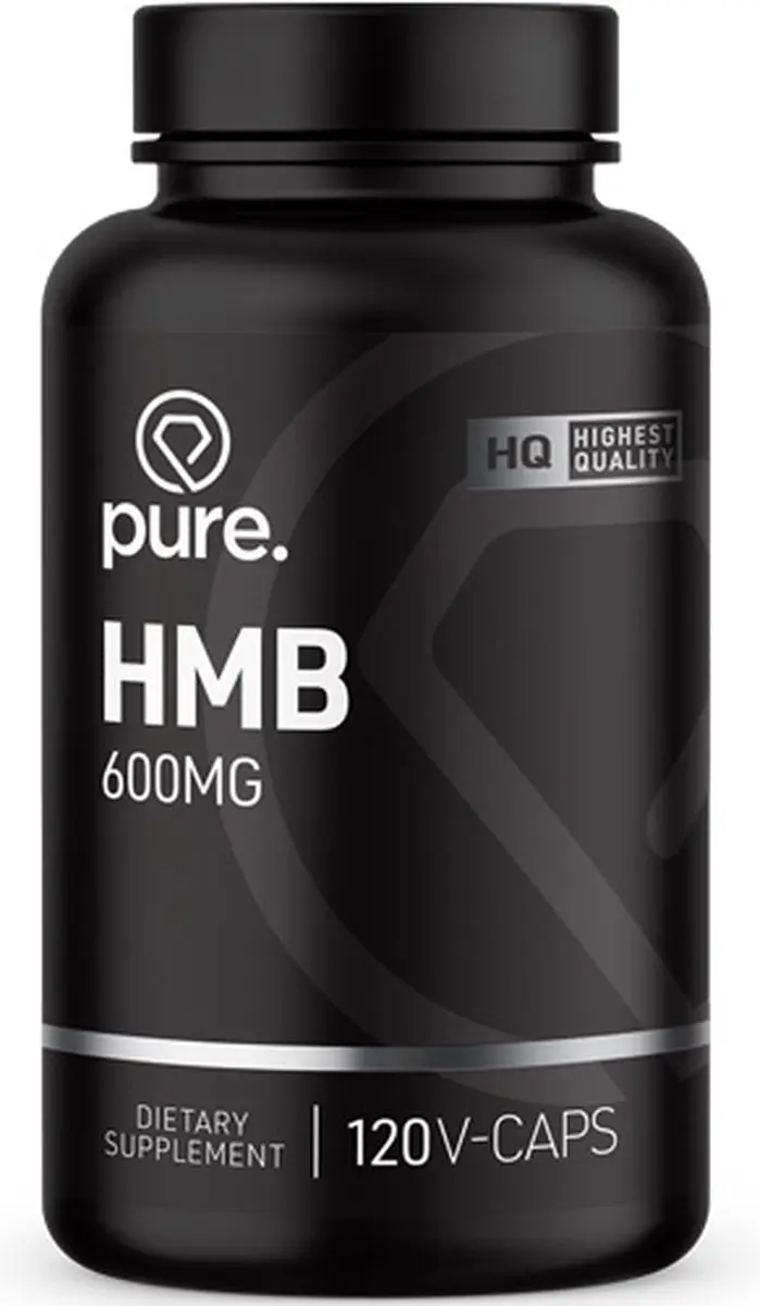 Pure HMB 600mg 120 Vegan Capsules