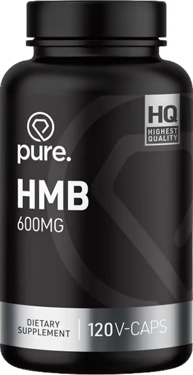 Pure HMB 600mg 120 Vegan Capsules
