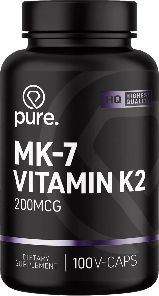 Pure Vitamine K2 MK-7 200mcg