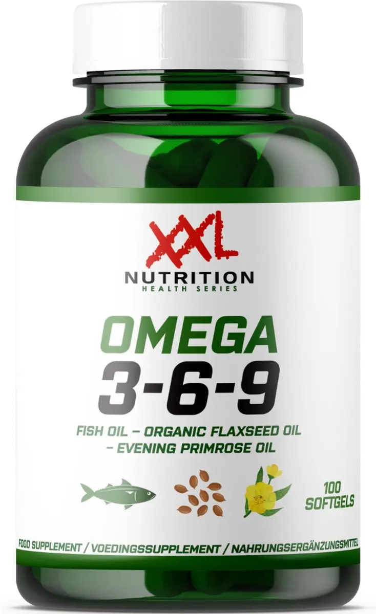 XXL Nutrition Omega 3-6-9 Vetzuren 100 Softgels