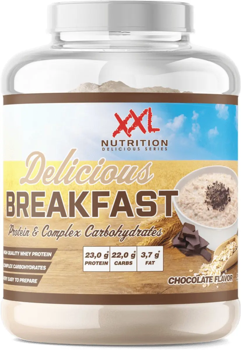 XXL Nutrition Delicious Breakfast Chocolade Eiwitontbijt 2500g