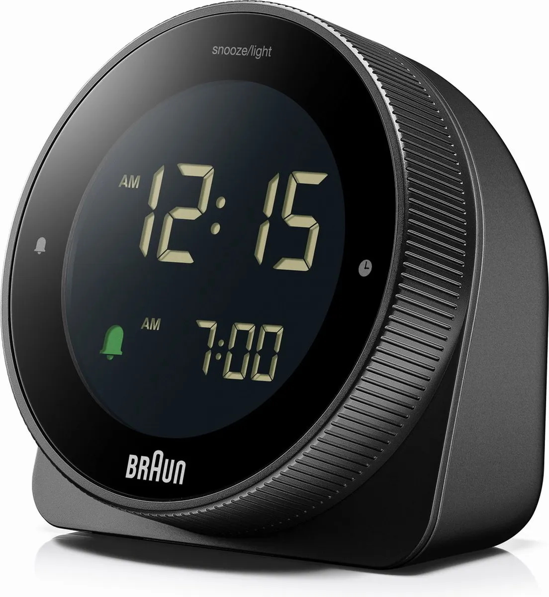 Braun BC24B Digitaal Wekker - Halfrond - Zwart
