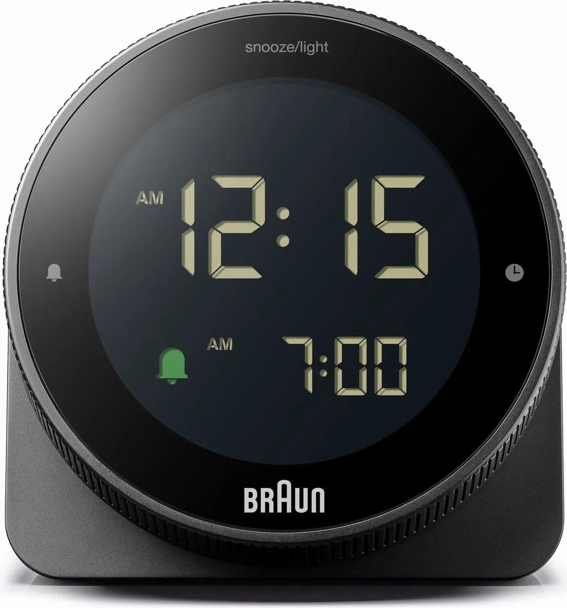 Braun BC24B Digitaal Wekker - Halfrond - Zwart