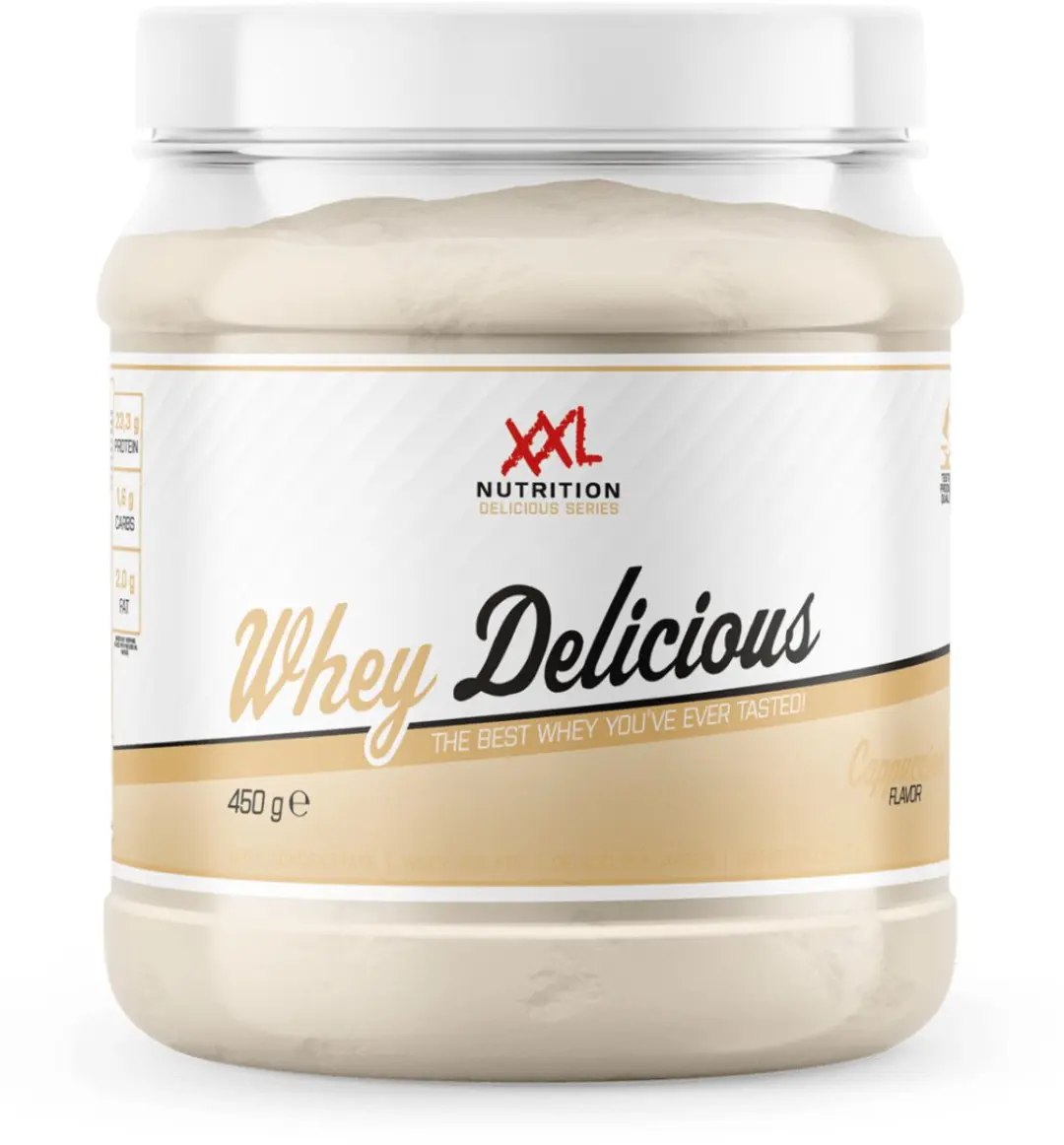 XXL Nutrition Whey Delicious Cappuccino Eiwitpoeder 450g