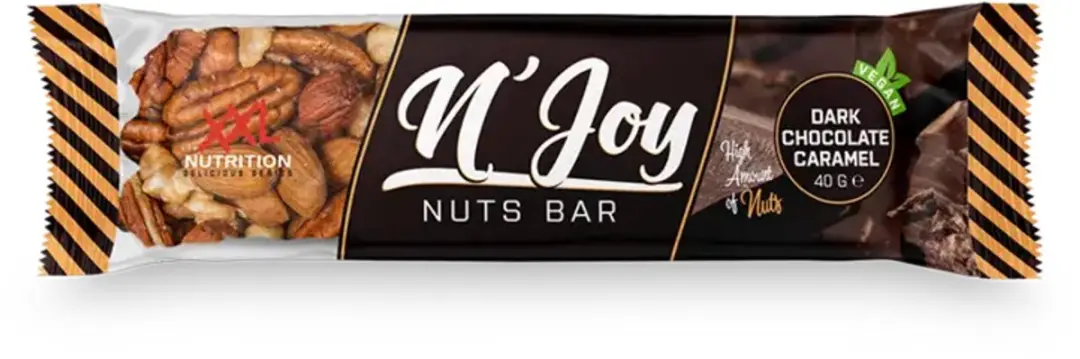 XXL Nutrition N'Joy Nuts Bar Proteïne Reep - 15 Stuks 738g