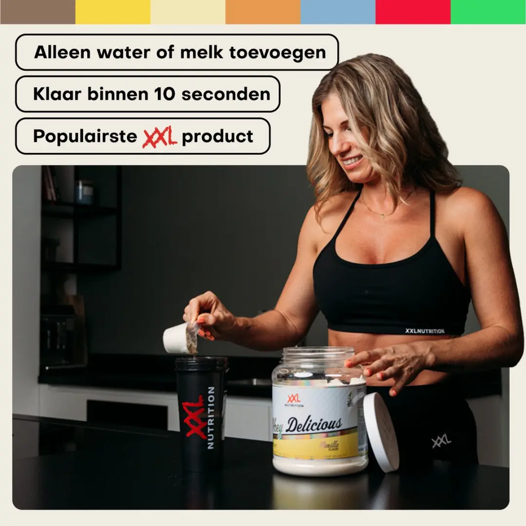 XXL Nutrition Whey Delicious Yoghurt Raspberry Eiwitpoeder 1000g