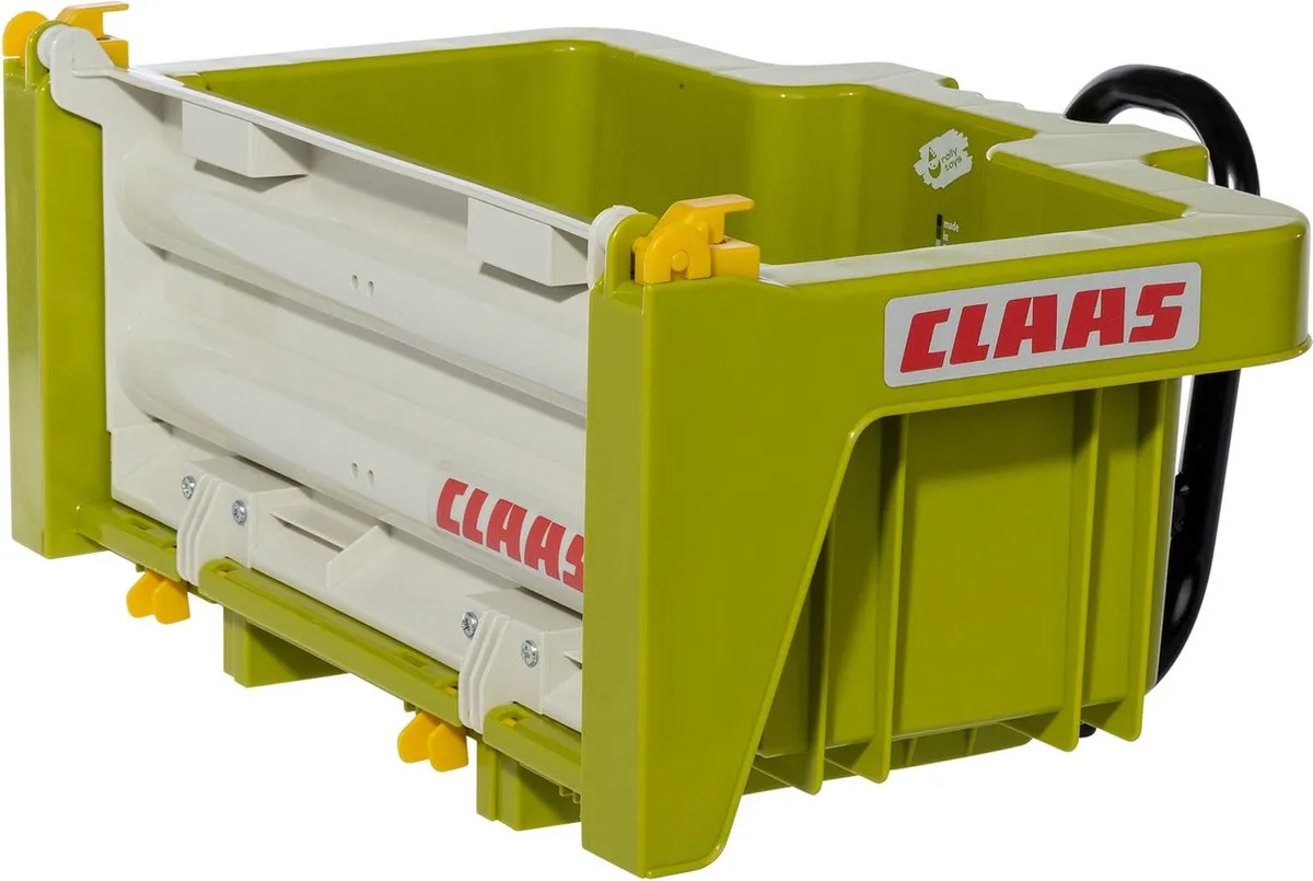 Rolly Toys Rollybox Claas Aanhanger 43,5x23,5x32cm