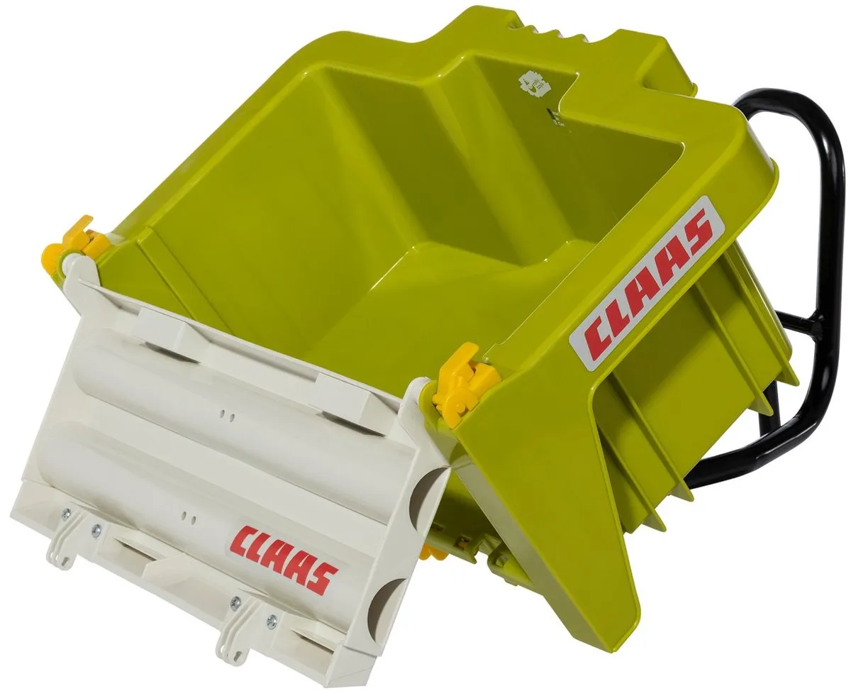 Rolly Toys Rollybox Claas Aanhanger 43,5x23,5x32cm - Groen