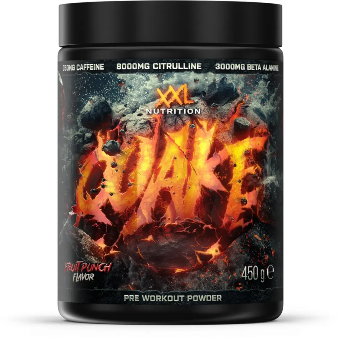 XXL Nutrition Quake Pre Workout Fruit Punch 450g