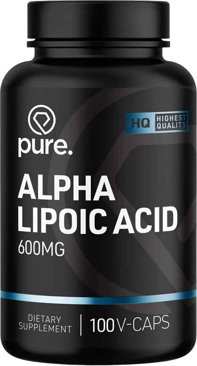 Pure Alpha Lipoic Acid 600mg