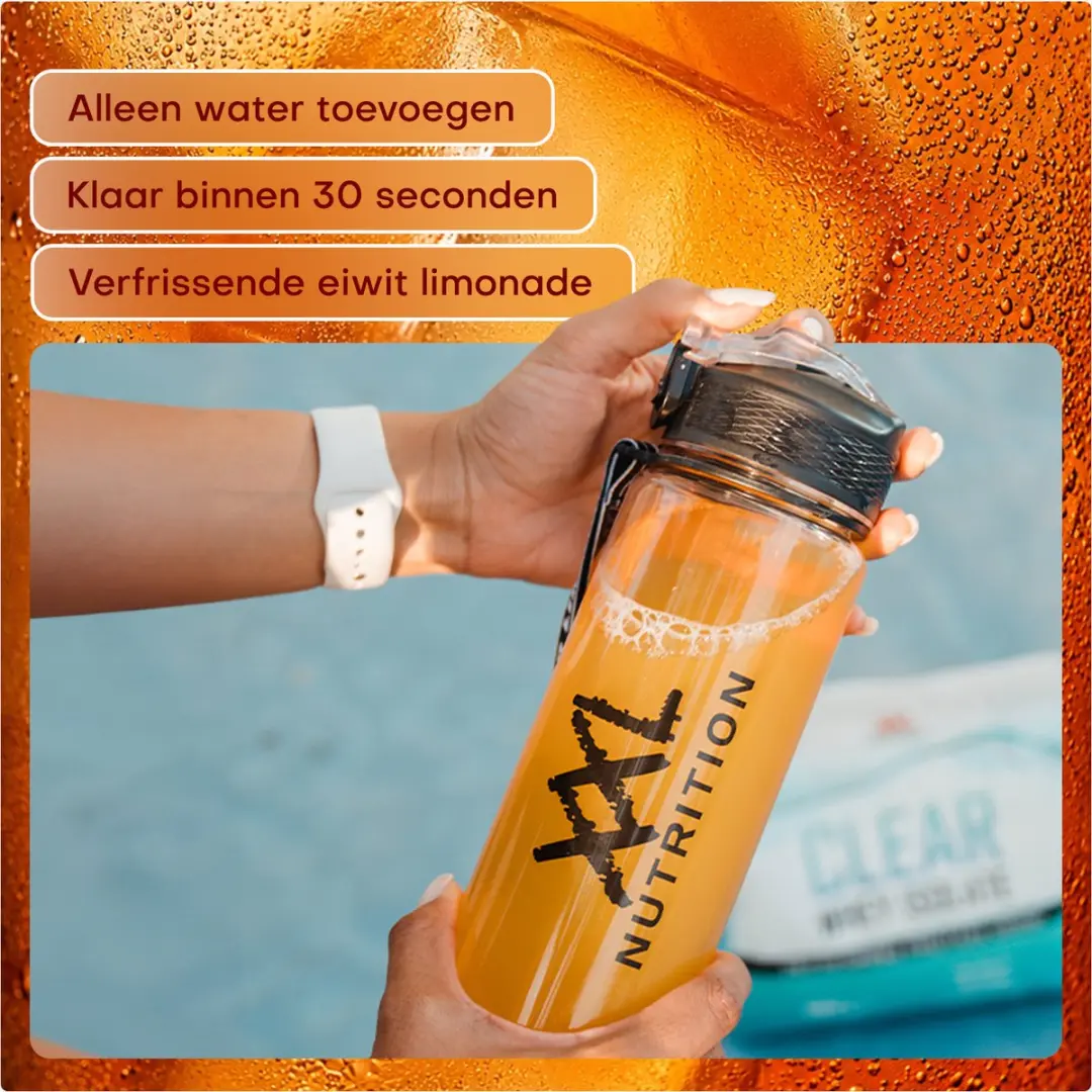 XXL Nutrition Clear Whey Isolate Orange Eiwitpoeder 1000g