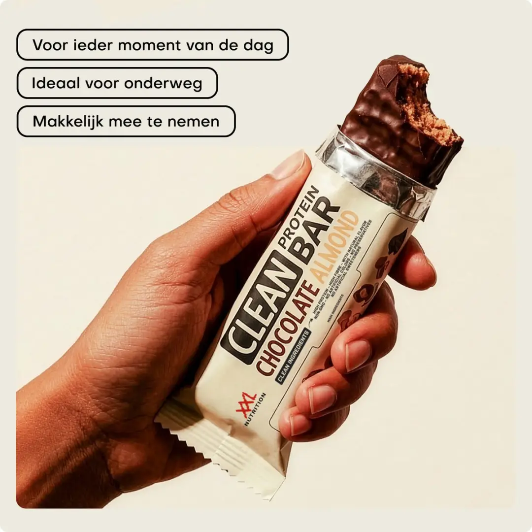 XXL Nutrition Clean Protein Bar - Chocolade Aardbei Framboos - 16 Stuks