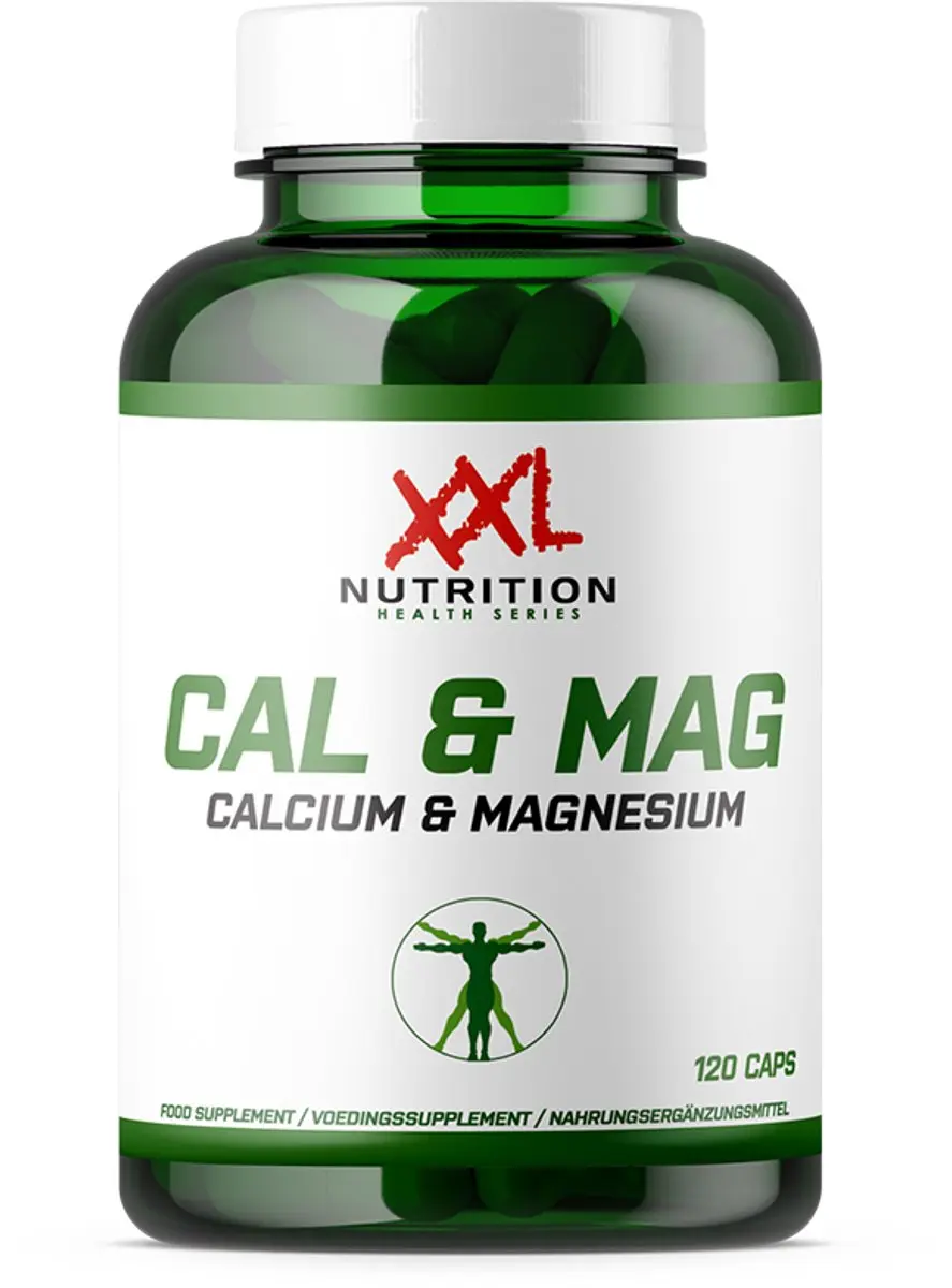 XXL Nutrition Calcium & Magnesium 120 Caps