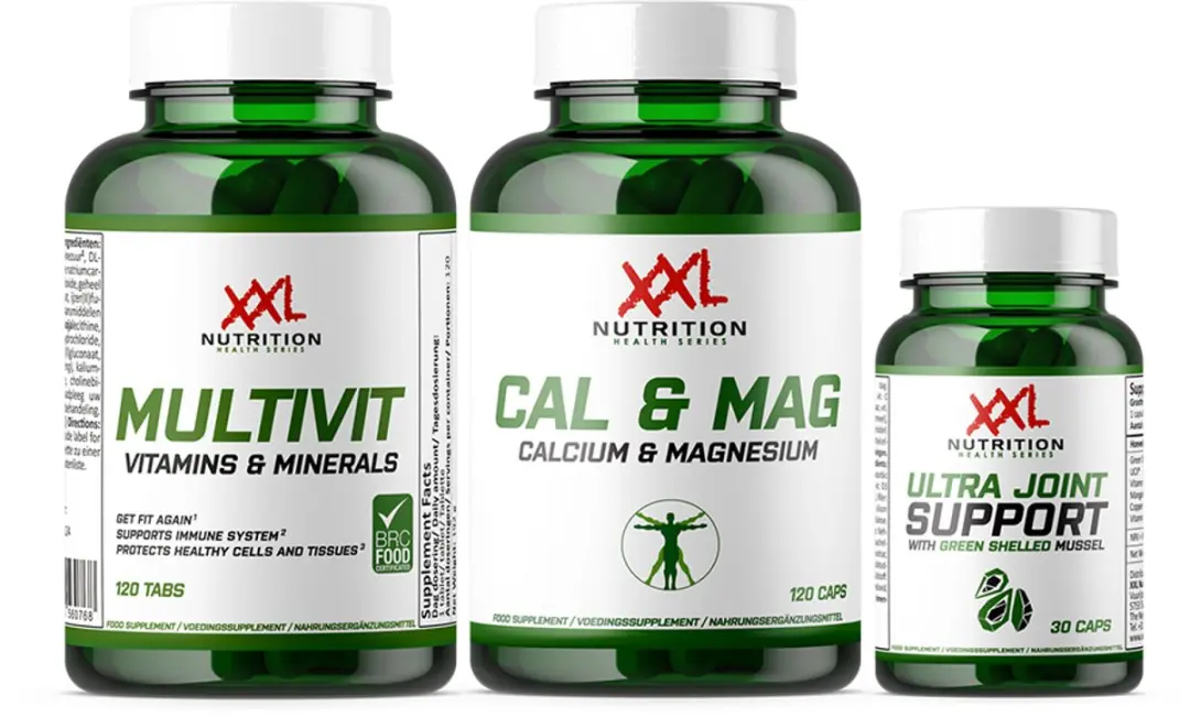 XXL Nutrition Calcium & Magnesium 120 Caps