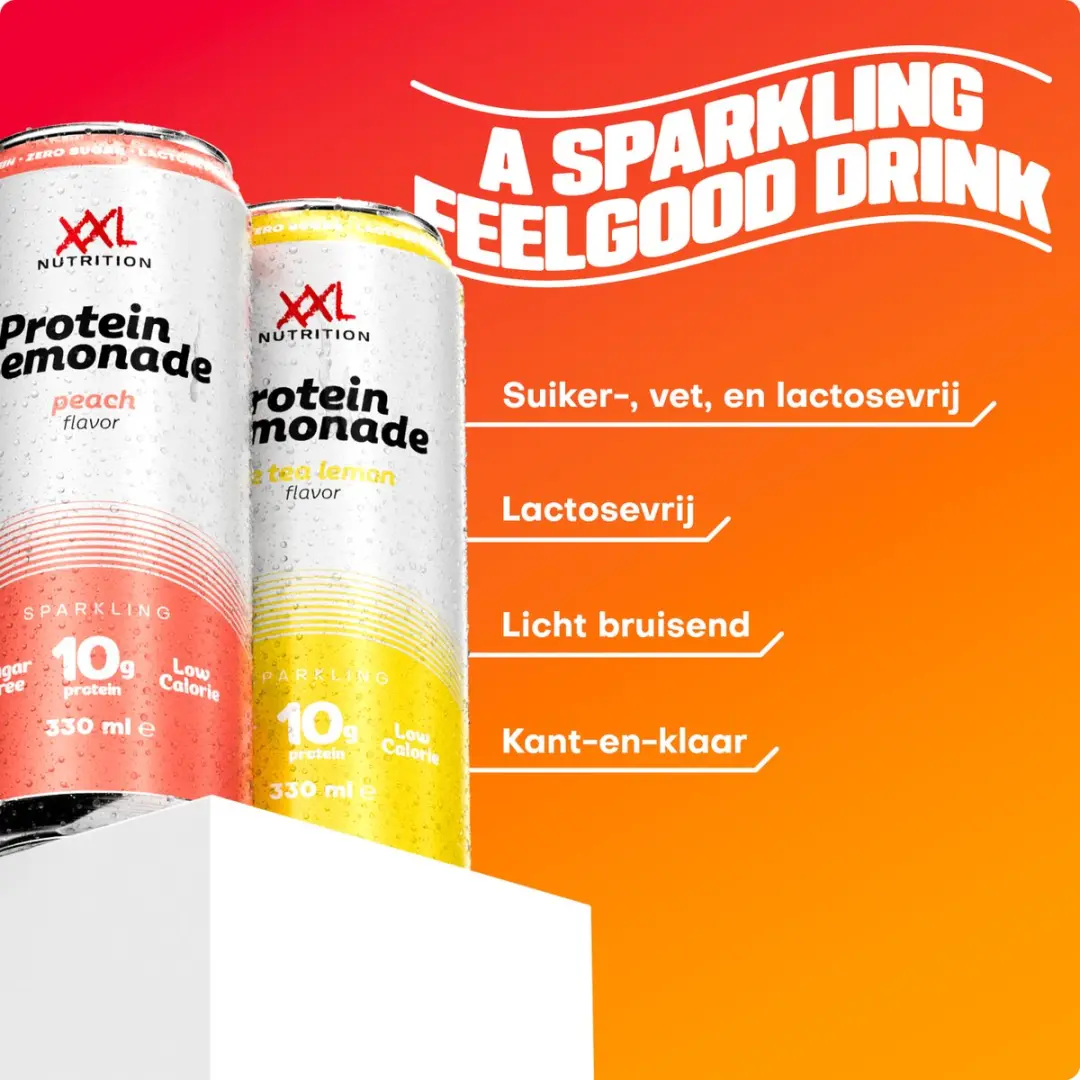 XXL Nutrition Protein Lemonade Framboos 330ml - 24 Stuks