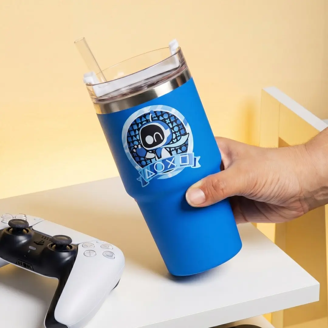 Paladone Astro Bot Gamer Cup 600ml - PP15504AB - Blauw