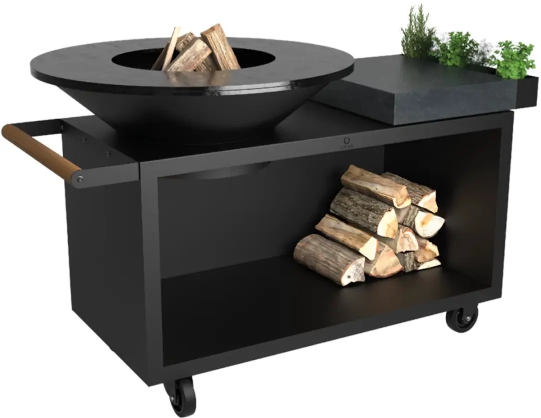Ofyr Heritage Island Black 100 Pro Keramische BBQ