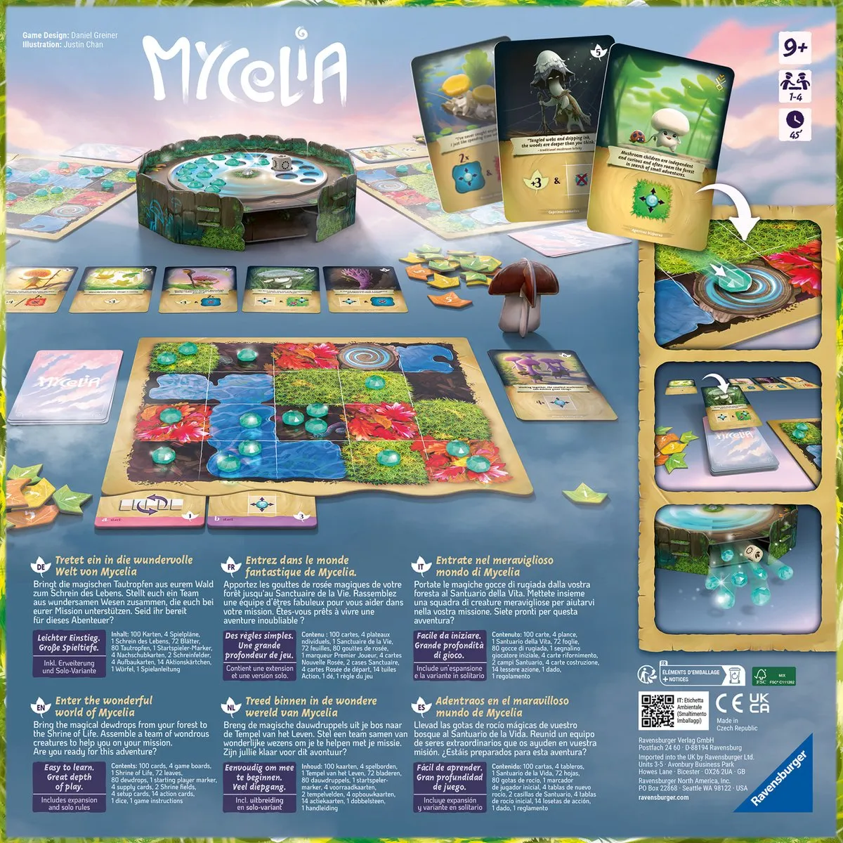 Ravensburger Mycelia Bordspel - 275380 - 1-4 Spelers
