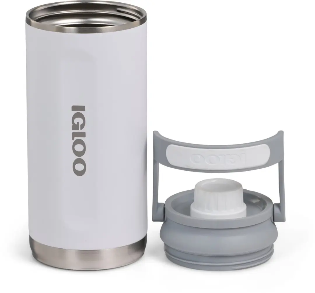 Igloo Twist 'n' Chug Drinkfles 1L - Wit - afbeelding 6 van 6