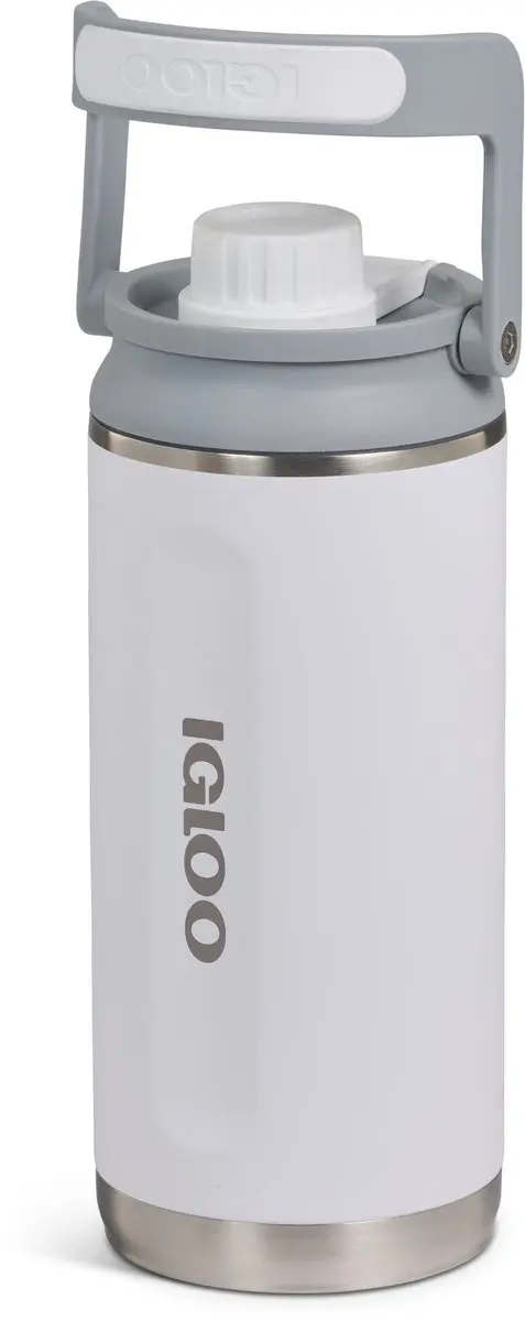 Igloo Twist 'n' Chug Drinkfles 1L - Wit
