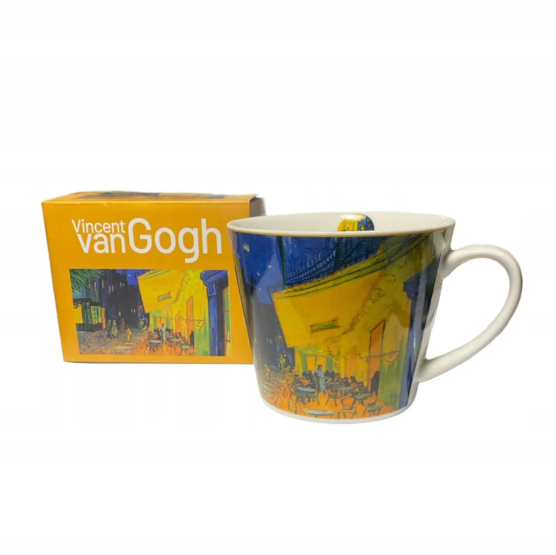 Duo Van Gogh Terras bij Nacht Mok