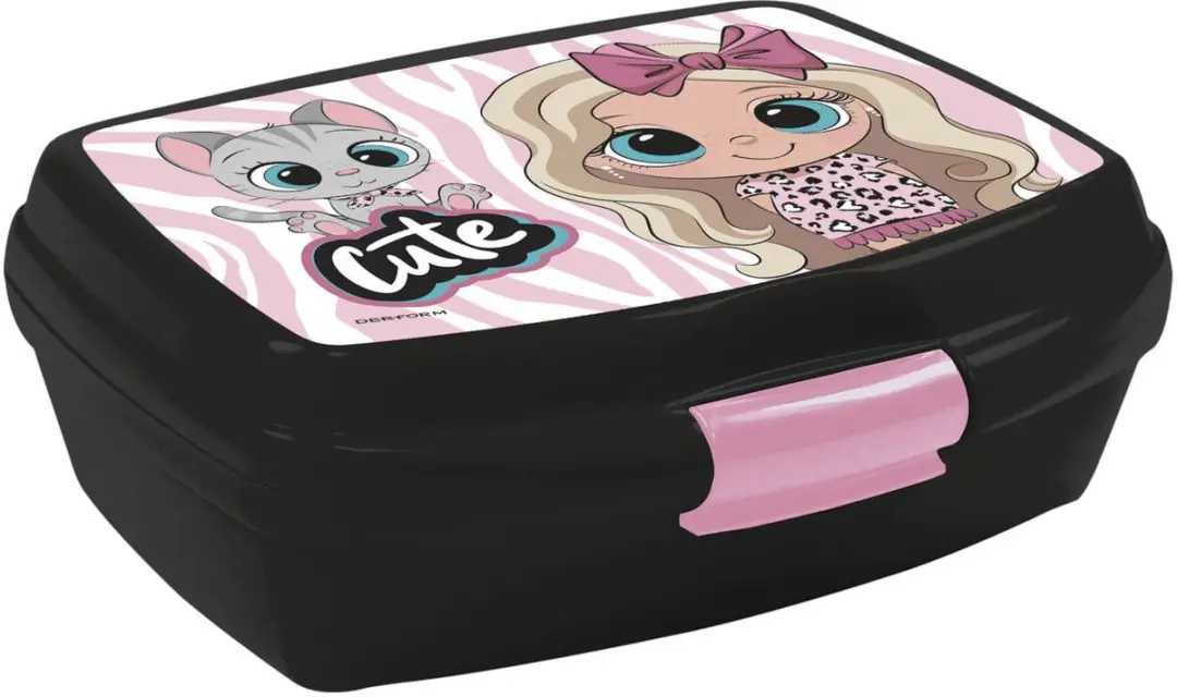 LOL! Surprise! Roze Lunchbox & Drinkflessen Set - afbeelding 4 van 4