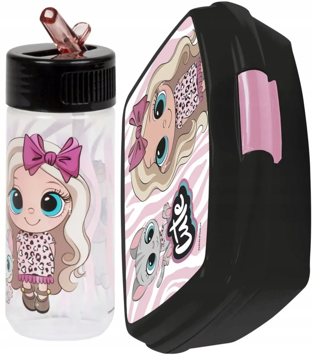 LOL! Surprise! Roze Lunchbox & Drinkflessen Set