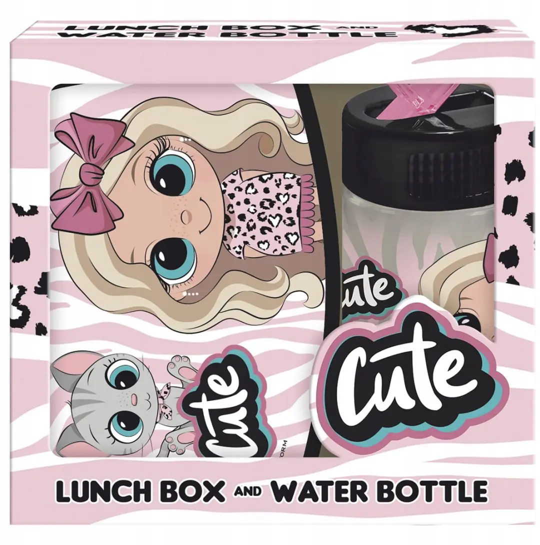 LOL! Surprise! Roze Lunchbox & Drinkflessen Set - afbeelding 2 van 4