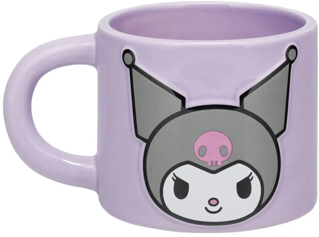 Paladone Kuromi Embossed Mok - 330ml - Officieel Sanrio