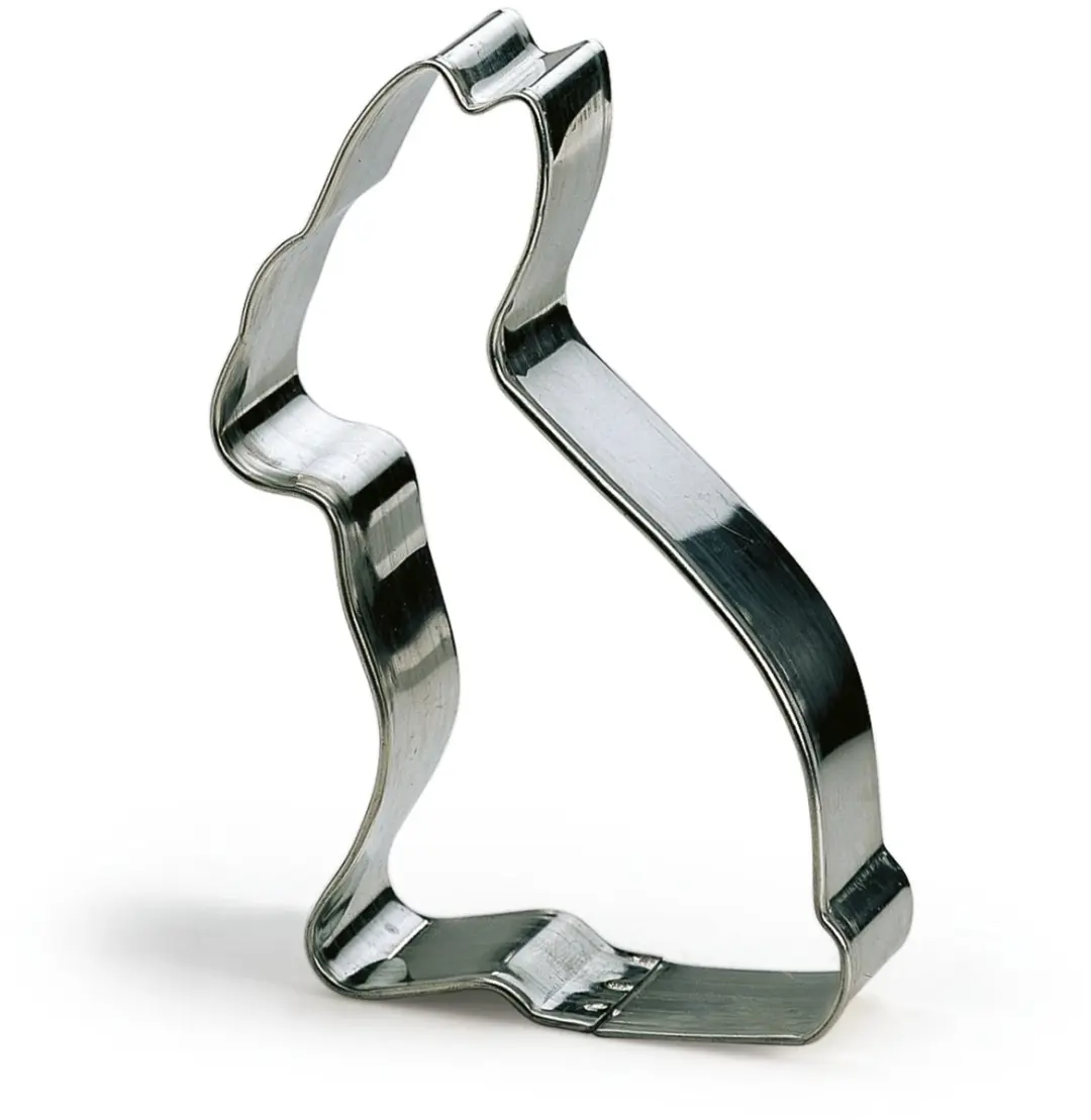 Kaiser Bunny Hans Paaskoekjesvorm - Roestvrij staal 13x7,5x2,6cm