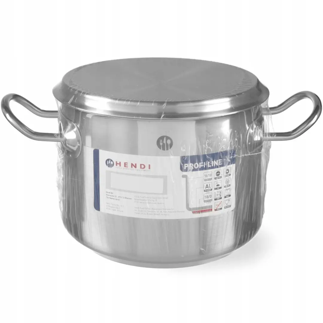 Hendi Profi Line Lage Kookpan 2.8L - Inductie - Zilver
